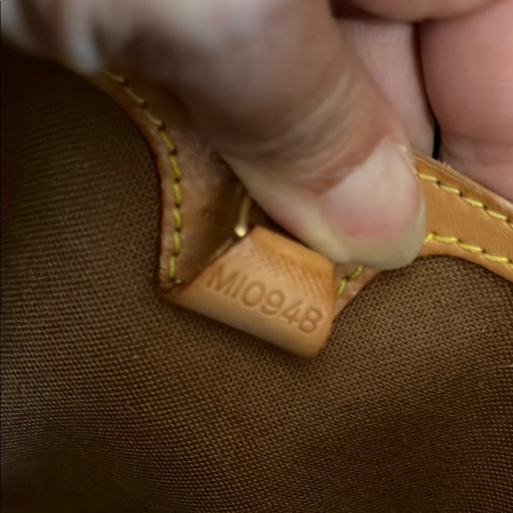 Louis Vuitton Monogram Dome Satchel in Brown with Tan Trim - Picture 15 of 16